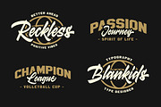 Golden Varsity a College Duo Font, a Slab Serif Font by Blankids Studio (Thumbnail 9 of 14)