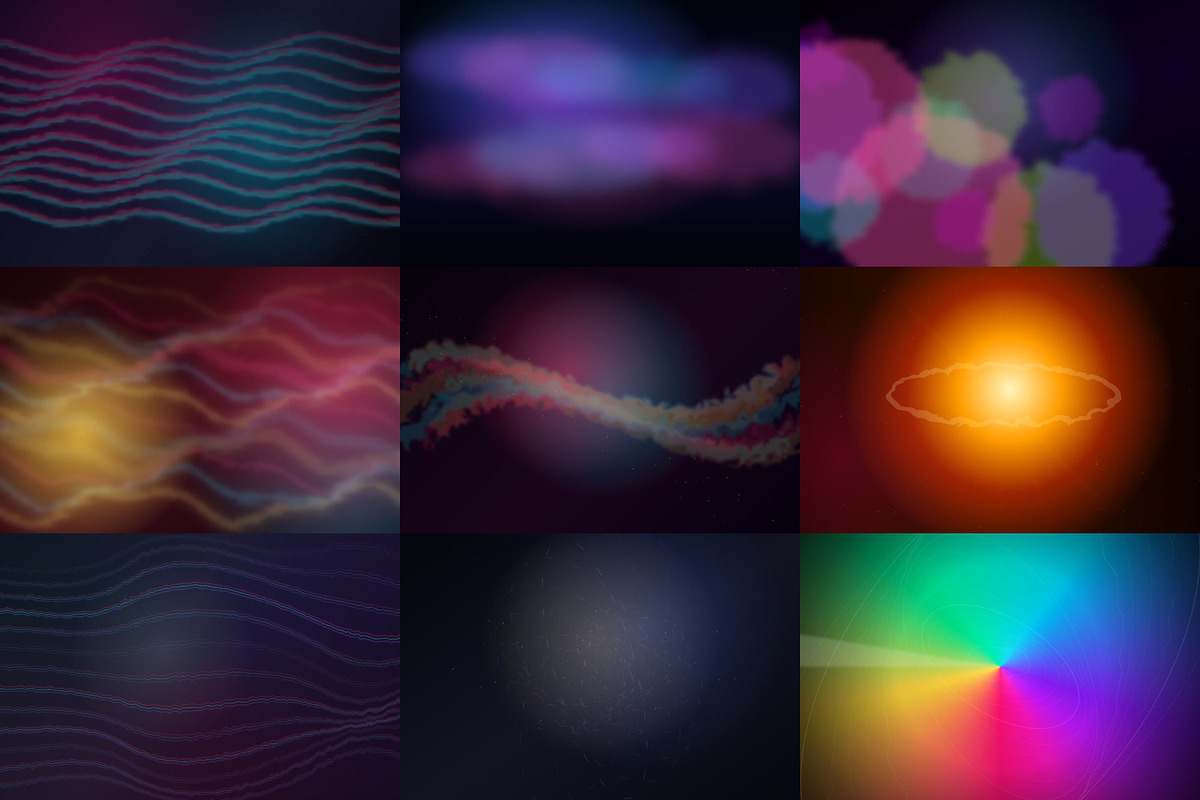Neon Stream Screens: 106 Loops, a Background Graphic by cheapmotiongraphics (Photo 5 of 8)