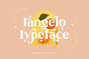 Tangelo - Retro Serif, a Serif Font by Sans & Sons (Thumbnail 1 of 10)