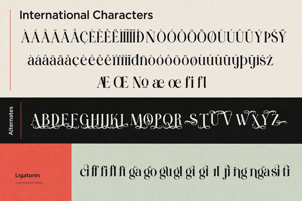 MARQUETRY - Modern Serif Duo, a Serif Font by PaperMoon (Photo 11 of 14)