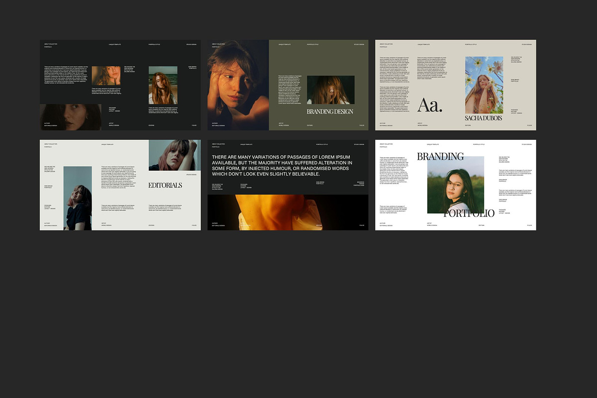 ESSE - Brand Portfolio Template, a Presentation Template by Creatorism (Photo 6 of 9)