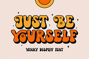 Yonky Display Font