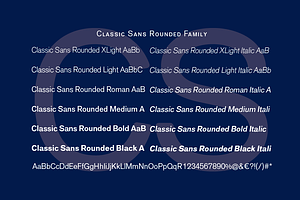 Classic Sans Rounded