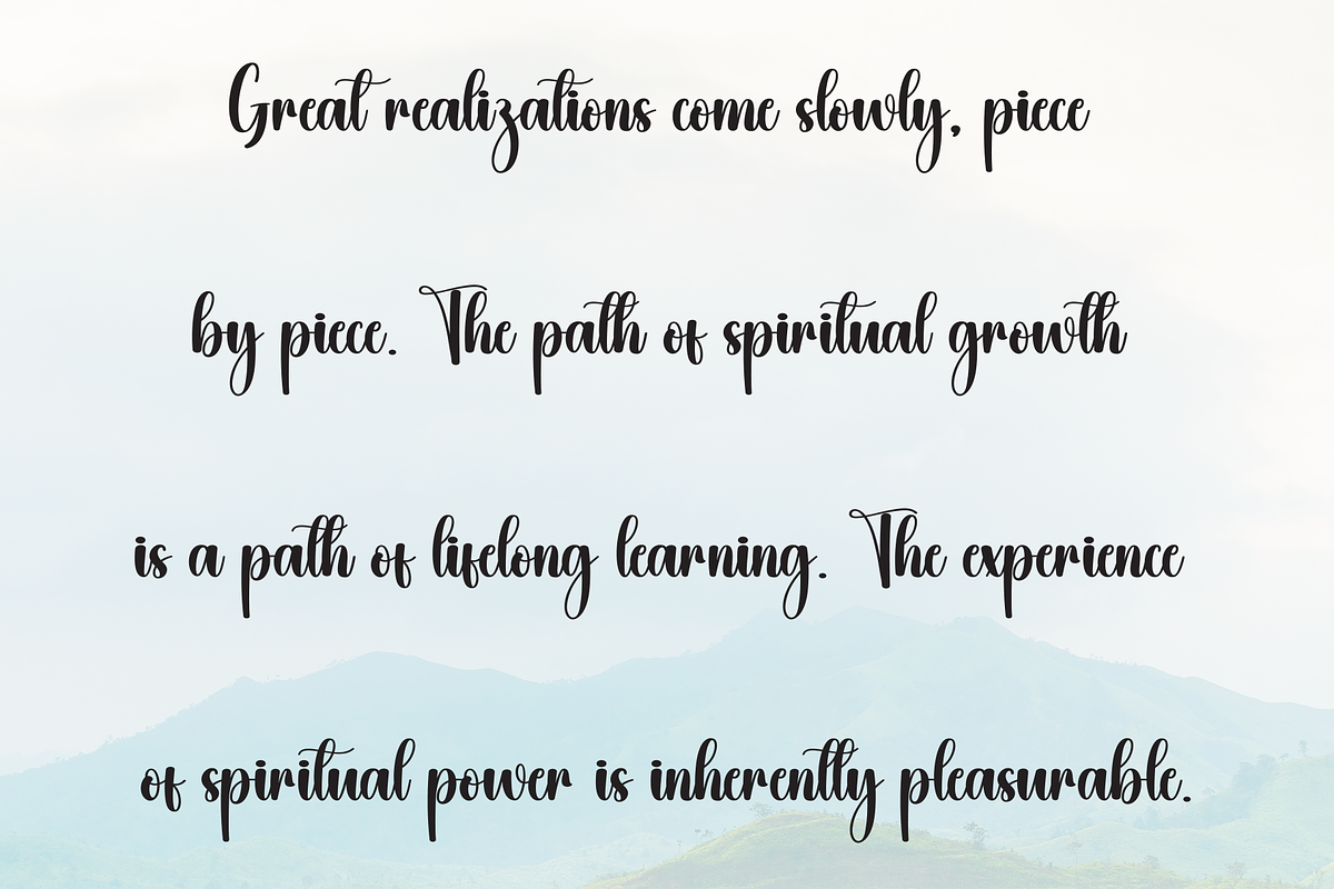 Monday | Script Font, a Handwritten Font by Scratchones (Photo 3 of 8)