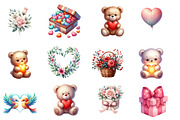 Valentine's Day Clipart, an Illustration by Designworld (Thumbnail 2 of 5)
