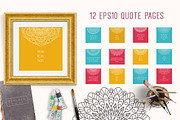 Mandala coloring book for adults., a Brochure Template by Kseniia Kuznetsova (Thumbnail 4 of 5)