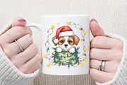 Christmas Dog PNG Clipart, an Illustration by Sublimation Artist (Thumbnail 6 of 9)