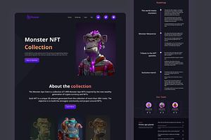 NFT Landing page