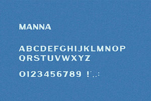 Manna I A Classic Sans Serif Font