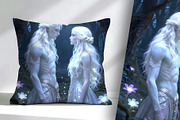 Albino Fantasy Young Man and Women, a Person Illustration by Sharon Schwalbe (Thumbnail 1 of 3)