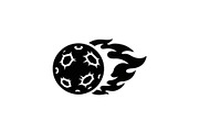 Fire Meteor Comet Silhouette Bundle, an Illustration by Designs_River (Thumbnail 38 of 51)