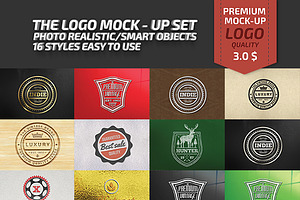 The Logo Mock-Up Set