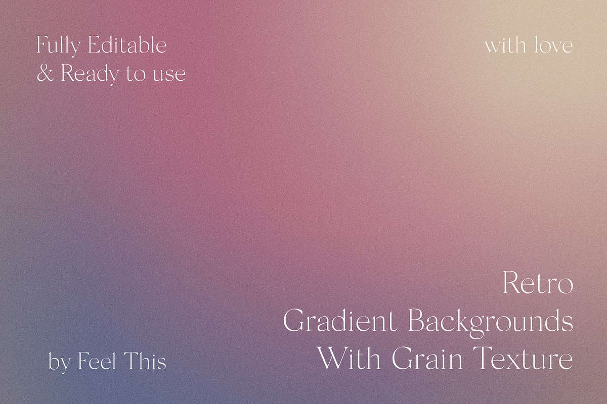 Retro Vintage Gradient Textures PS, an Object Graphic by Feel This (Photo 10 of 19)