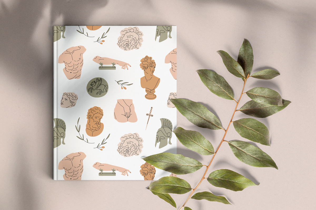 Ancient Greek seamless pattern, a Pattern Graphic by Good Studio (Photo 3 of 4)
