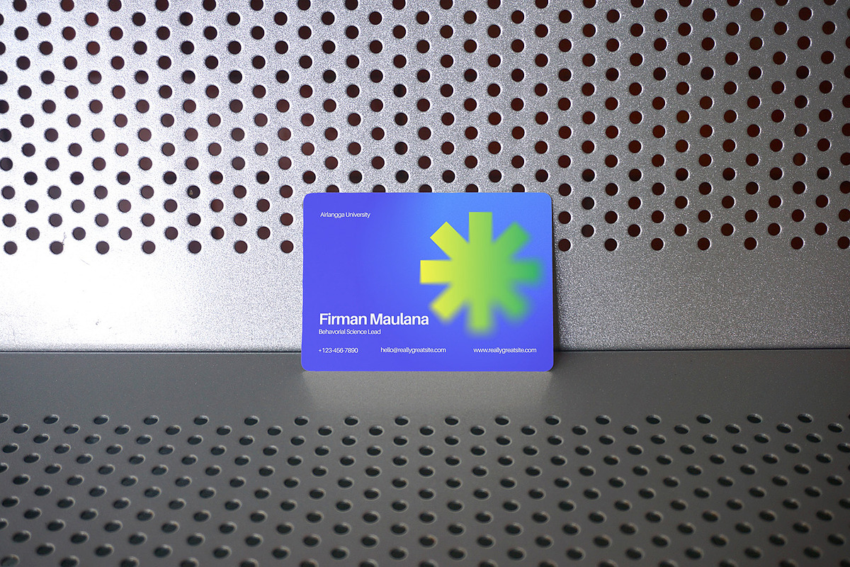 Business Card & Identity Card Mockup, an Advertising Mockup by Claymoon Lab (Photo 1 of 2)