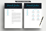Resume/CV & Cover Letter Template, a Resume Template by TemplateCrafts (Thumbnail 3 of 3)