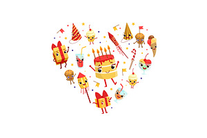 Birthday Party Banner Template, an Illustration by TopVectors