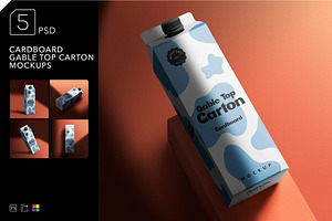 Milk mockup, a Product Mockup by megostudi0