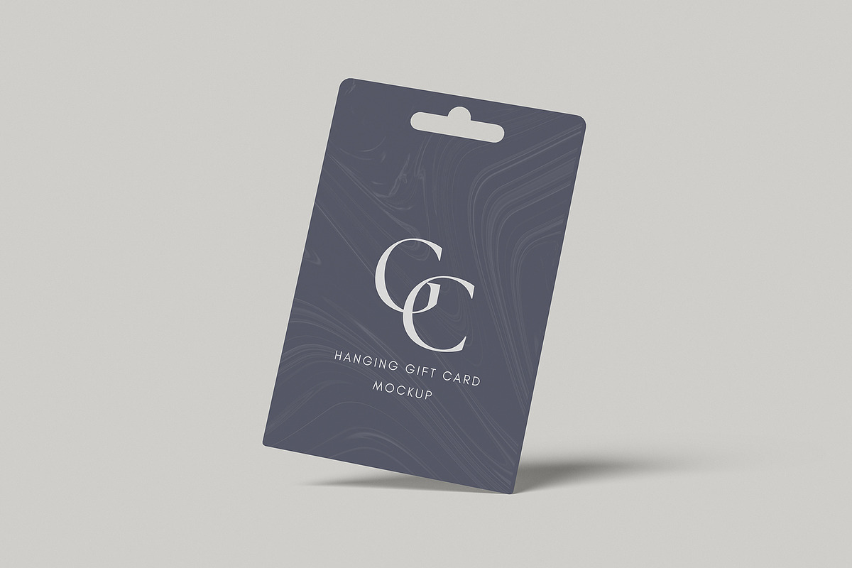 Hanging Gift Card Mockup, a Product Mockup by Pexelcorner (Photo 3 of 5)