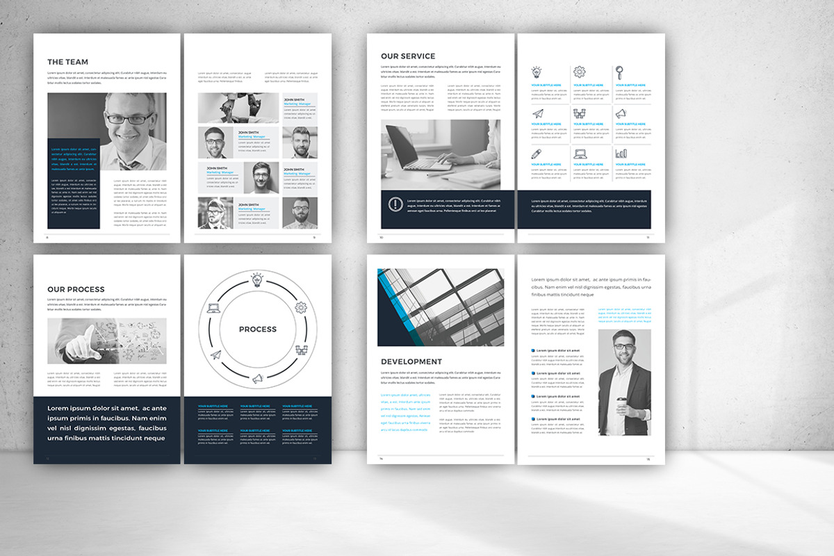 The Annual Report, a Brochure Template by design_pick (Photo 3 of 22)