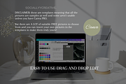 Floral Themed Canva Website Template, a Marketing Template by SociallyyCreative (Thumbnail 6 of 10)