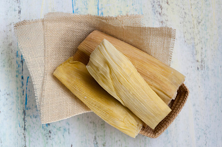 Tamal ready to eat