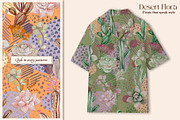 Desert Flora Prints & Patterns, a Pattern Graphic by GND ART STUDIO (Thumbnail 4 of 8)