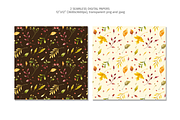 Fall Clipart, Patterns, Frames, an Object Graphic by Valin Malin (Thumbnail 3 of 7)