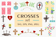CROSSES SET, an Icon by Ola-la-la (Thumbnail 1 of 6)