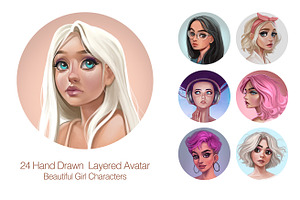 Girls Avatar Set