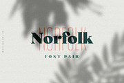 Norfolk - Font Pair Serif & Sans, a Serif Font by Adam Fathony (Thumbnail 1 of 12)