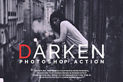 Darken Photoshop Actions, an Action Add-On by Design Forest (Thumbnail 1 of 12)