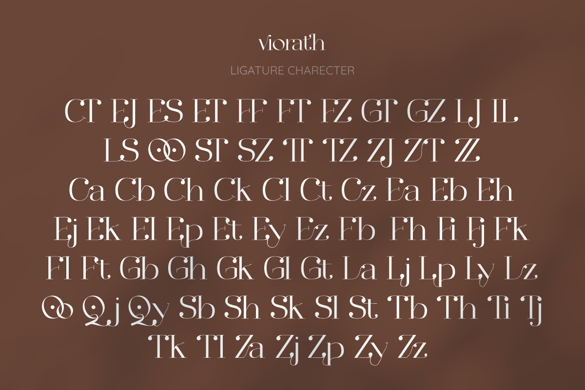 Viorath Modern Serif Font, a Serif Font by Inkofert (Photo 10 of 12)