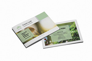 Green Leaf - A5 Creative Brochure