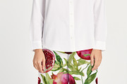 CHERRY POMEGRANATE Seamless Pattern, a Pattern Graphic by AYAKA Studio Co. (Thumbnail 7 of 10)