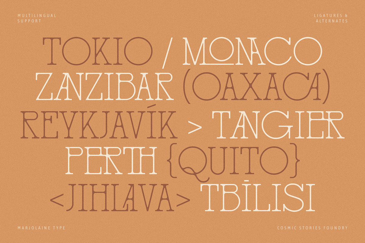 Marjolaine Type - A delicate Serif, a Serif Font by CarmineType (Photo 19 of 24)