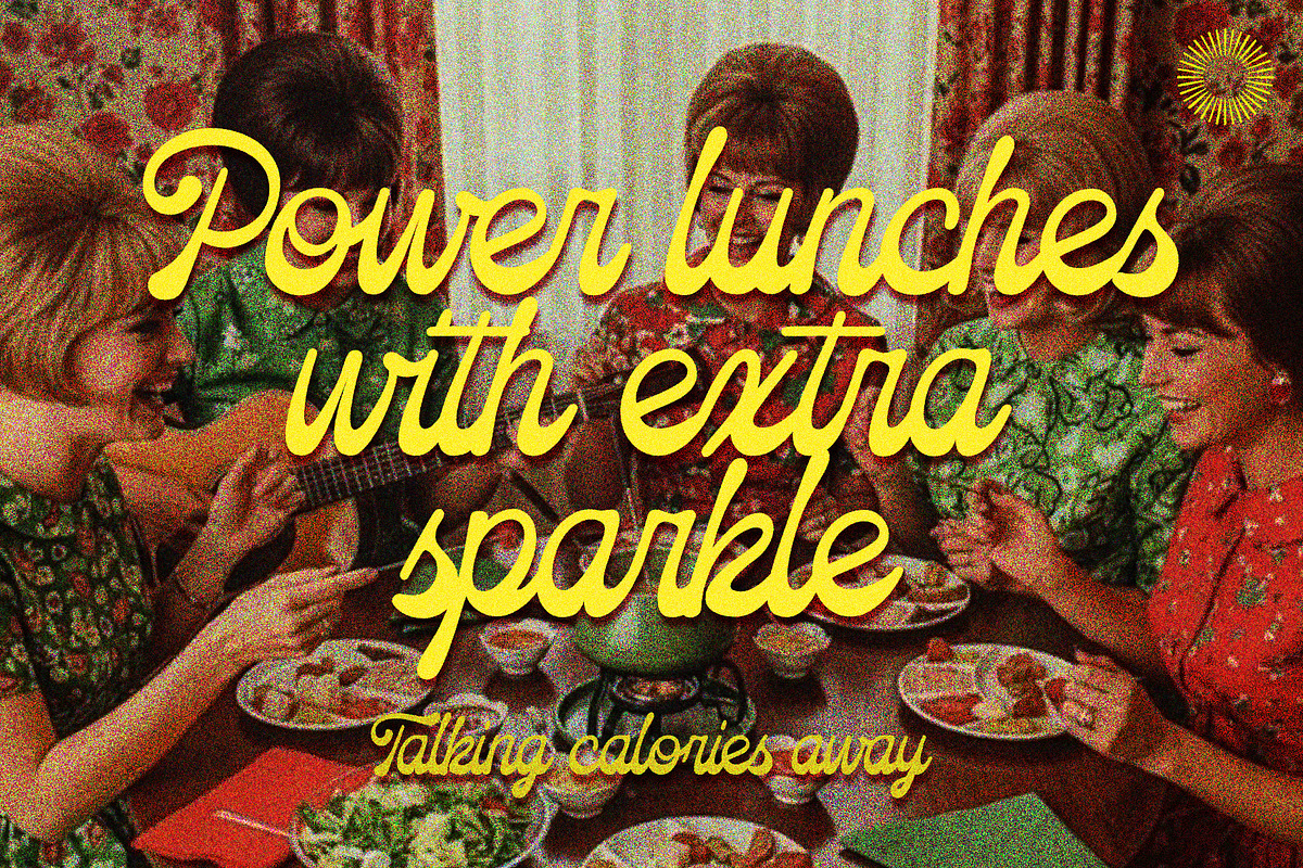 Roshalique - Retro Script, a Script Font by Setara Langit CreativeStd (Photo 2 of 14)
