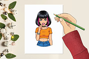 Comic Style Pop Art Girls, a Graphic by designcity5 (Thumbnail 4 of 5)