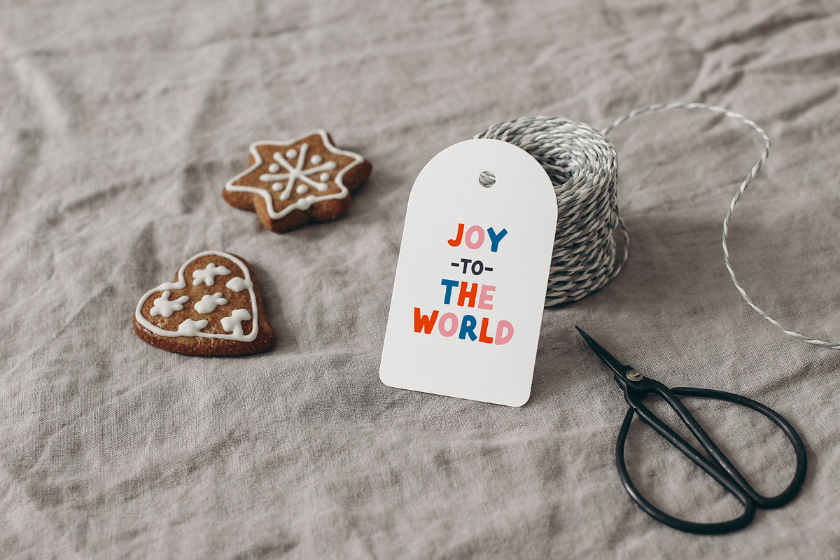 Very Merry | Playful font, a Font by JuliaVolkova (Photo 8 of 8)