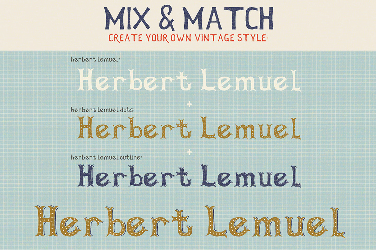Herbert Lemuel Script, a Sans Serif Font by BlueRobinDesignShop (Photo 13 of 13)
