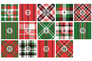 #49 Christmas Background of Plaids, a Pattern Graphic by Plaid4You (Thumbnail 2 of 11)