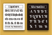 Yaendin - Modern Serif Font, a Serif Font by MaikoHatta (Thumbnail 5 of 8)