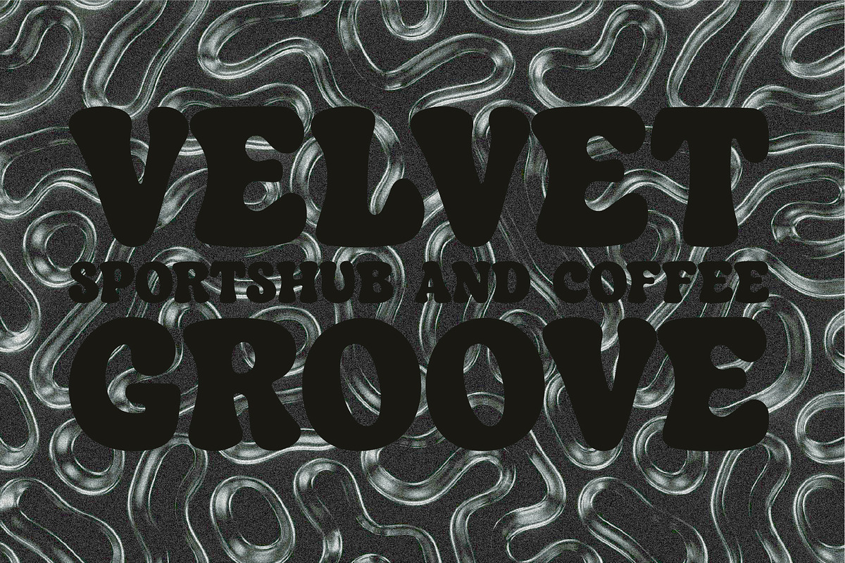 Cosmic Curl Font, a Sans Serif Font by Modikstype (Photo 2 of 11)