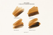 Realistic Procreate Marker Brushes, a Brush Add-On by Jenteva Art (Thumbnail 2 of 13)