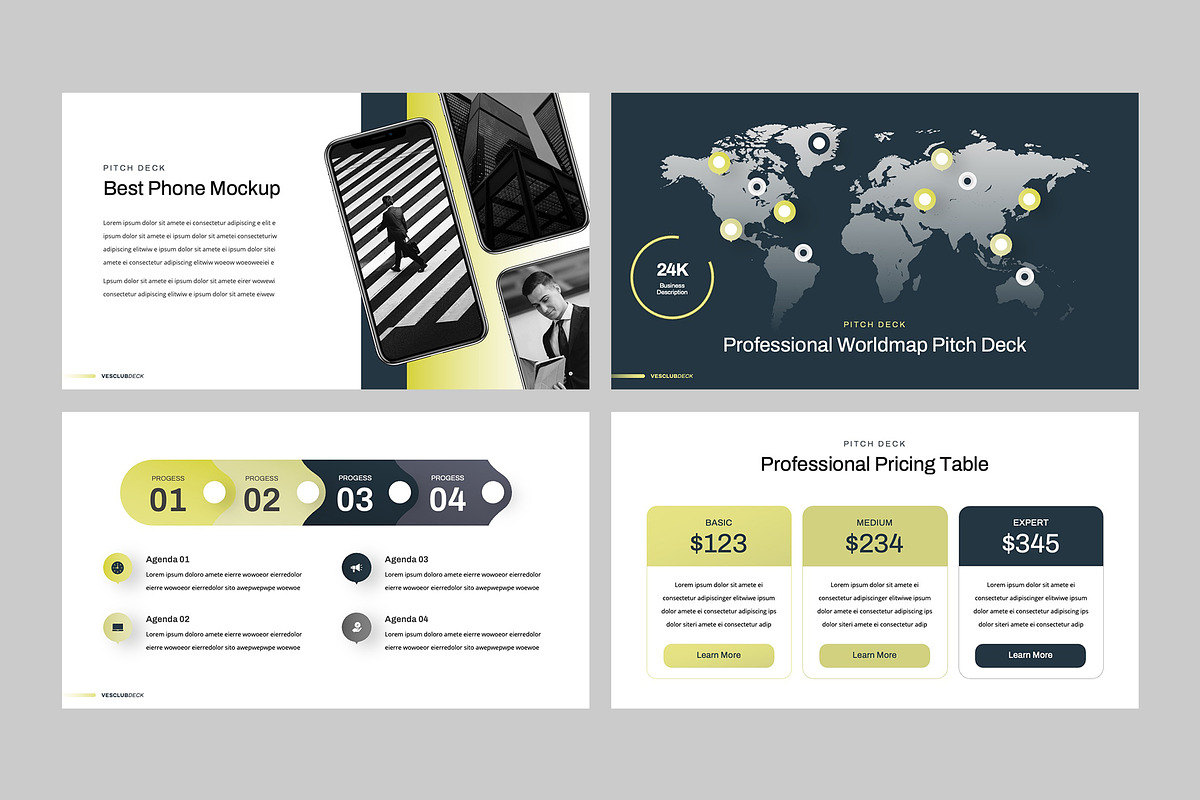 VESCLUB Business Pitchdeck PPT, a Presentation Template by rgbryand (Photo 7 of 9)