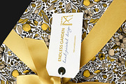 Endless Garden Yellow & Blue Pattern, a Pattern Graphic by Marta & Livonka (Thumbnail 9 of 14)