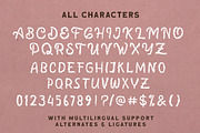 Lava Cookies - Quirky Display, a Font by Littlehand (Thumbnail 6 of 6)