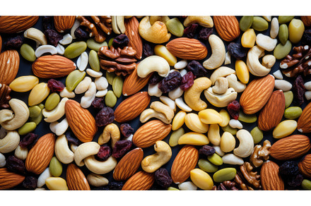 vegan raw healthy food nuts ai, a Food & Drink Photo by pikepicture