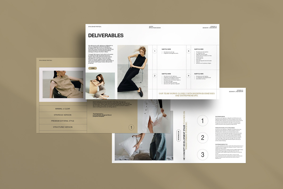 EPIKA | Brand Proposal, a Presentation Template by CreativexGenius (Photo 2 of 9)