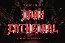 DarkCathedral - Blackletter Display
